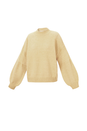 Pull Tricoté Fibre De Polyester Femme Casual Lettres h5 Image2