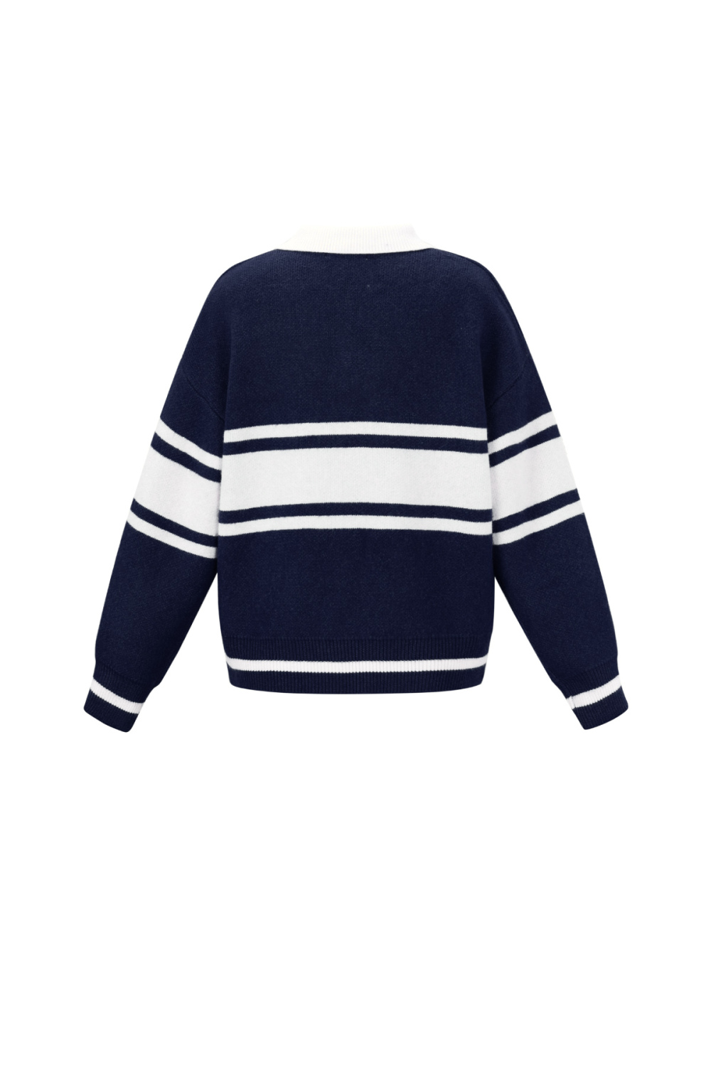 Pull Femme En Fibre De Polyester Tricotée Sporty Lettres h5Image3