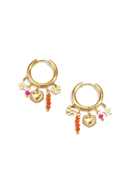 Boucle d'oreille d'été