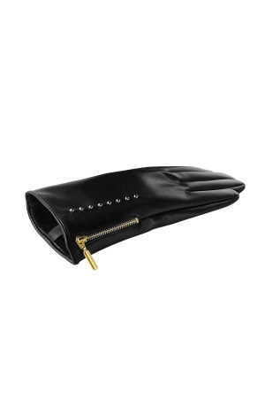 Gants Pu Avec Clous Et Fermeture Éclair h5 Image6