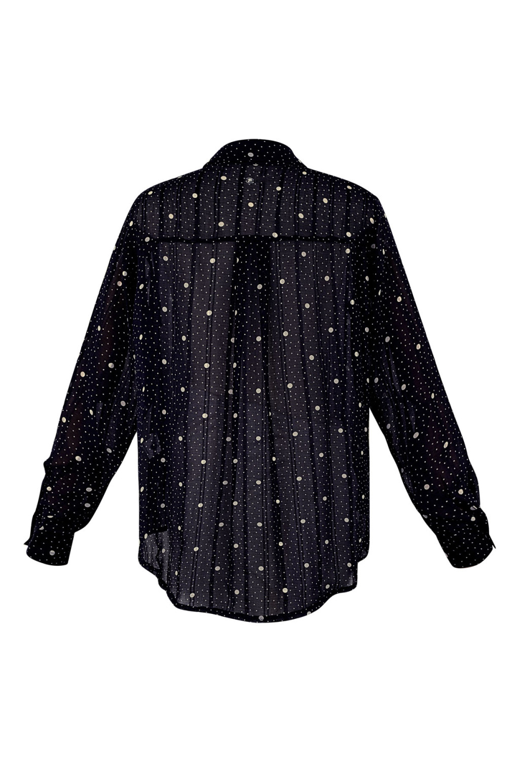 Blouse Femme En Polyester Motif Pois Respirante Image9