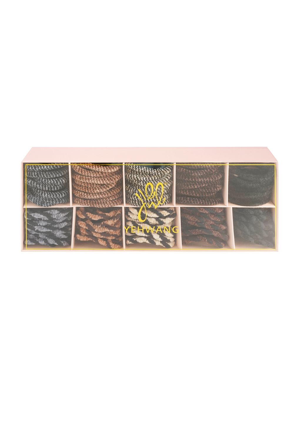 Coffret Bracelets Élastiques Cheveux Automne Foncé - Multi h5Image2