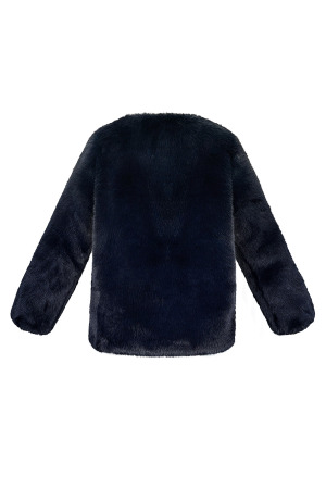 Manteau En Fourrure Synthétique Femme Chaud Manches Longues h5 Image2