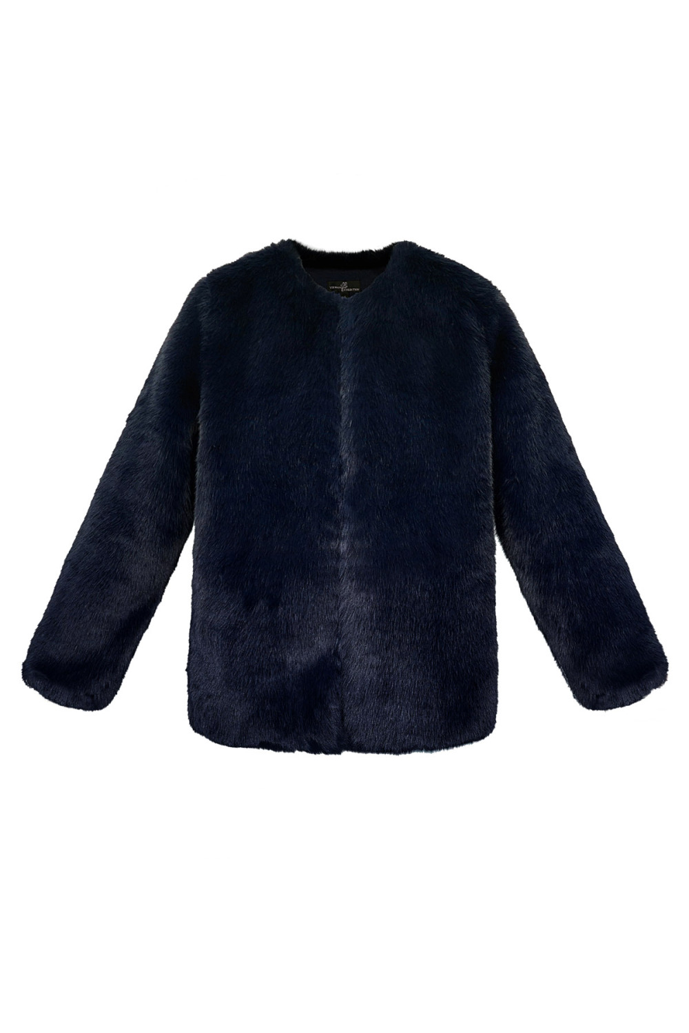 Manteau En Fourrure Synthétique Femme Chaud Manches Longues