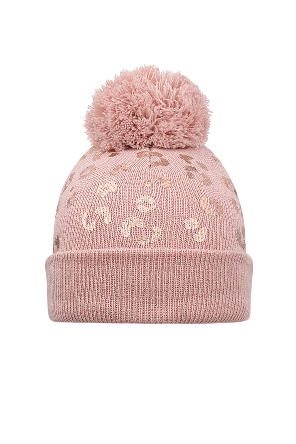 Bonnet Pompon Imprimé Tigre 