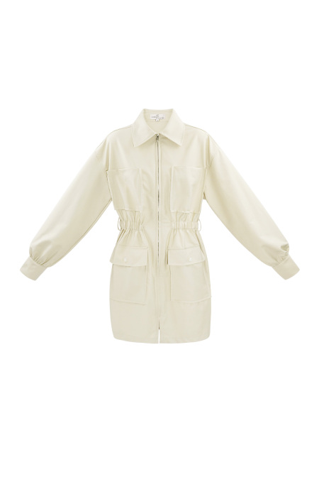 Robe Mini Femme en Polyester Style Utilitaire Ceinture 2