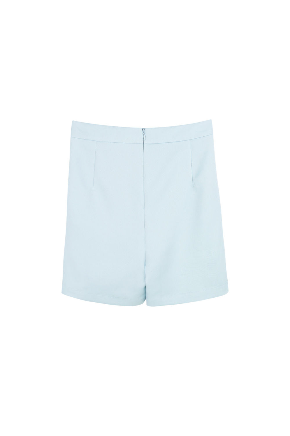 Jupe Mini Femme En Polyester Taille Haute Ourlet Asymétrique Image2