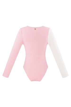 Body Femme En Viscose Design Bloc De Couleurs h5 Image8