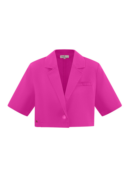 Ensemble de Costume Femme Polyester Coupe Courte Veste Style 2
