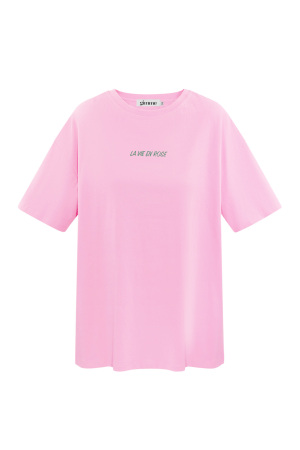 Coton T-Shirt Femme Oversized Logo Brodé h5 