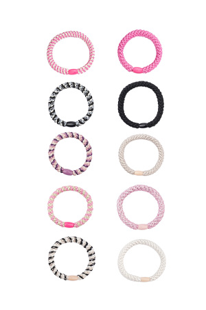 Coffret Bracelets Élastiques Pour Cheveux Paradis D'été - Multi h5 