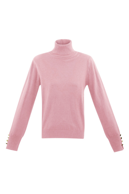 Viscose Femme Pull à Manches Longues Col Roulé Coupe Slim 2