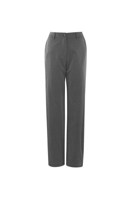 Pantalon Droit Femme Tissé Couleur Unie All Fit 2