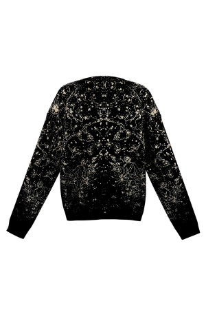 Pulls Tricotés En Fibre De Polyester Pour Femmes Design À Motifs Sportif h5 Image13