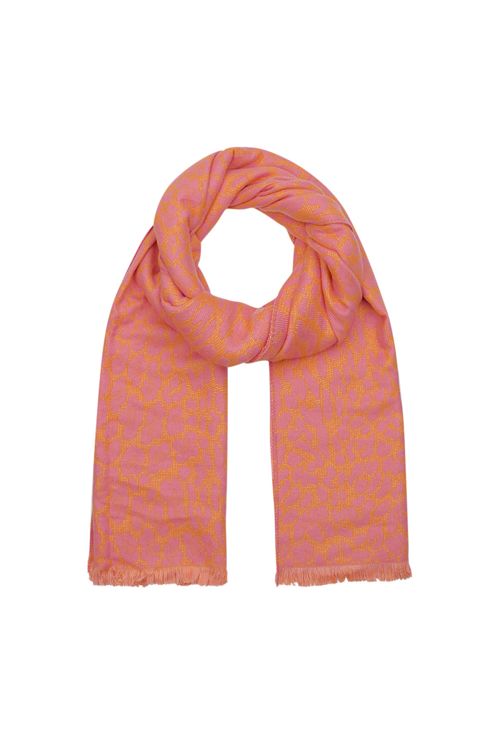 Écharpe D'hiver Léo Lover - Orange Rose