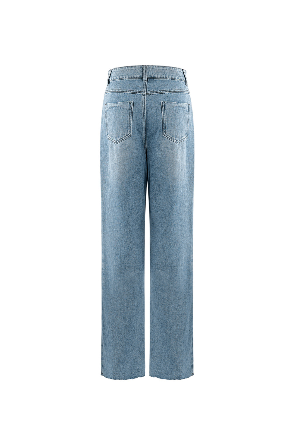 Cotton Woven Femme Pantalon Droit Jean Casual Polka Dots Image7