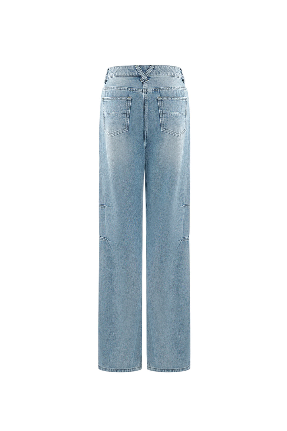 Jean Large À Taille Haute Pour Femme Image5