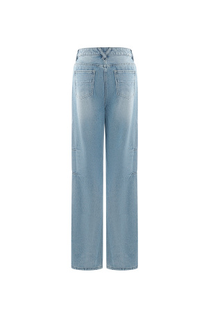 Jean Large À Taille Haute Pour Femme h5 Image5
