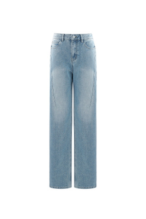 Jean Large À Taille Haute Pour Femme h5 