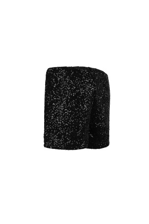 Shorts Femme En Polyester Fini Pailleté h5 Image5