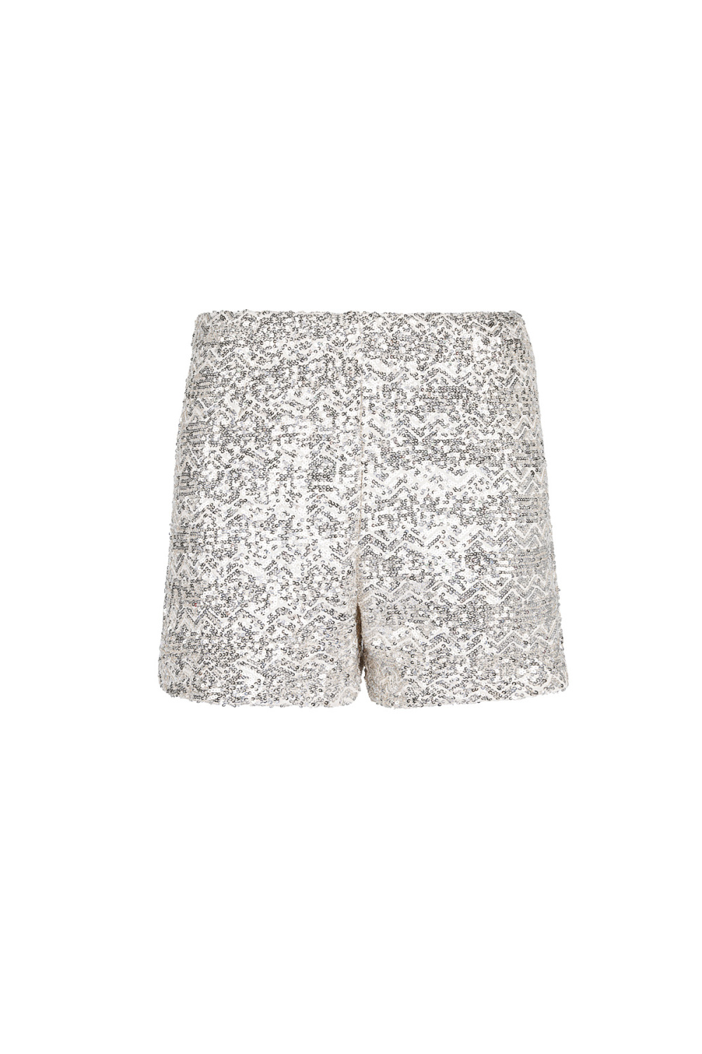 Shorts Femme En Polyester Fini Pailleté 
