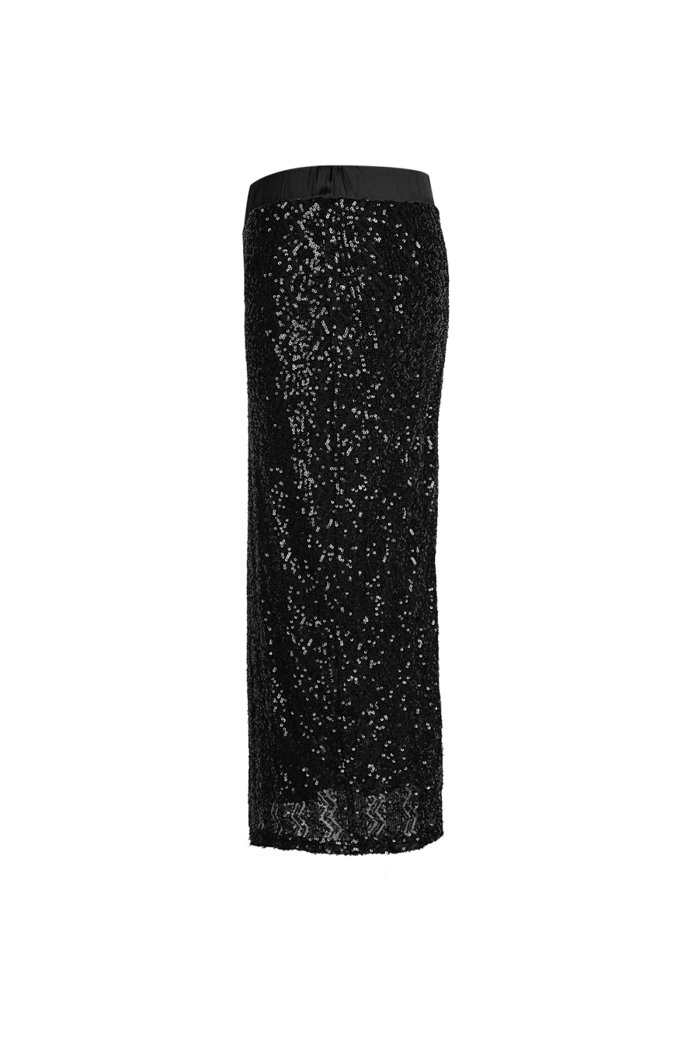Jupe Crayon En Polyester Pailleté Pour Femme Finition Brillante Image8