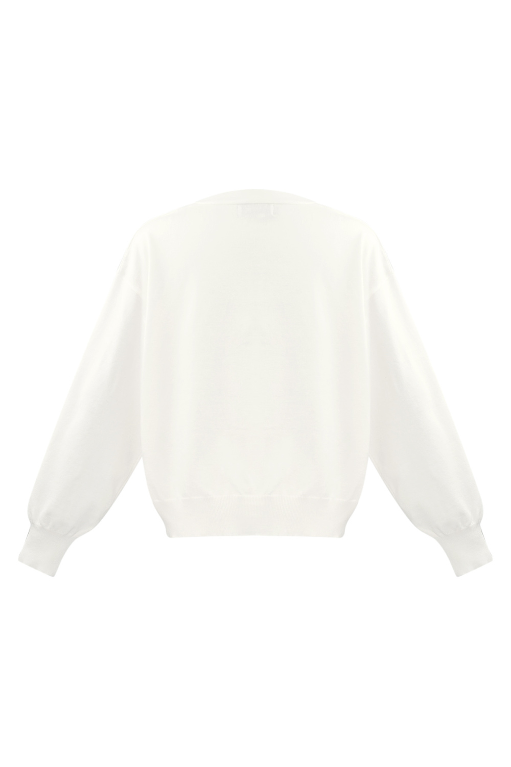 Cardigan Tricot Viscose Femme Col V Détail Nœud h5Image8