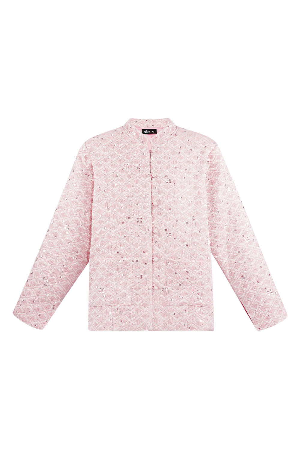 Veste Femme En Polyester Style Chinois Motif Brodé 