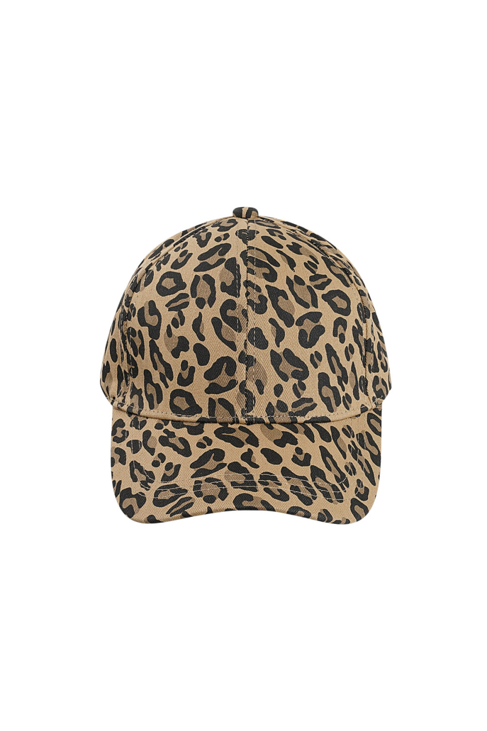 Casquette À Imprimé Léopard - Marron Image3