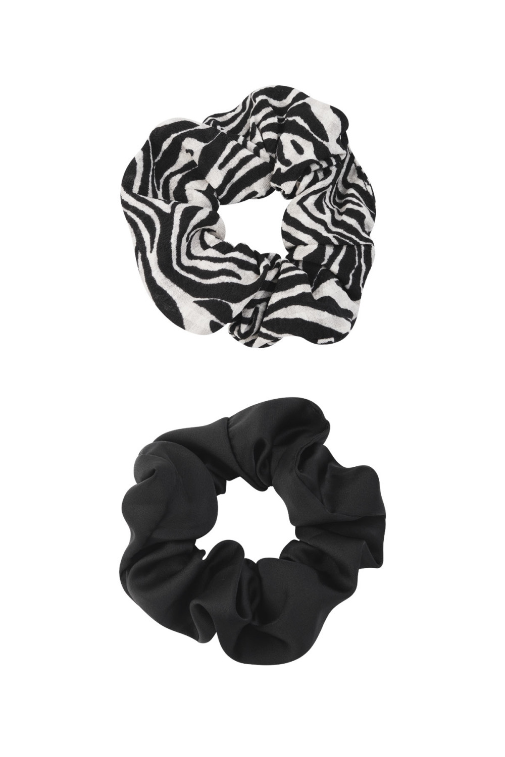 Duo De Chouchous Zèbre Obscurité - Noir Et Blanc