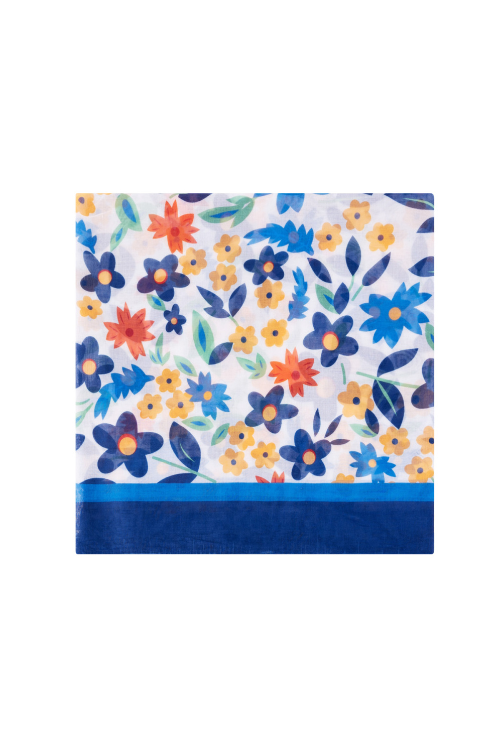 Foulard À Fleurs Vives Image3