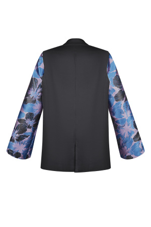 Ensemble De Costume Femme En Polyester Design Manches Fleuries h5 Image7