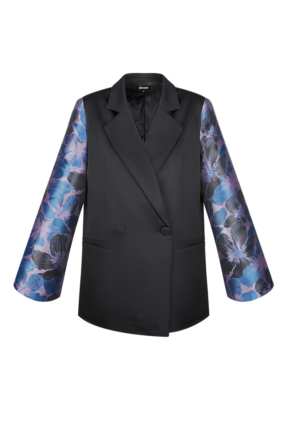 Ensemble De Costume Femme En Polyester Design Manches Fleuries 