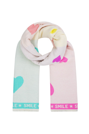 Écharpe Sourire Splash - Multi h5 