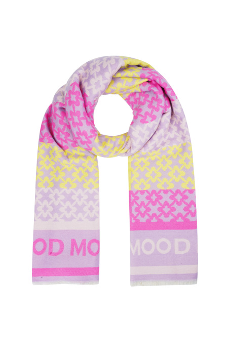 Foulard ambiance colorée 2