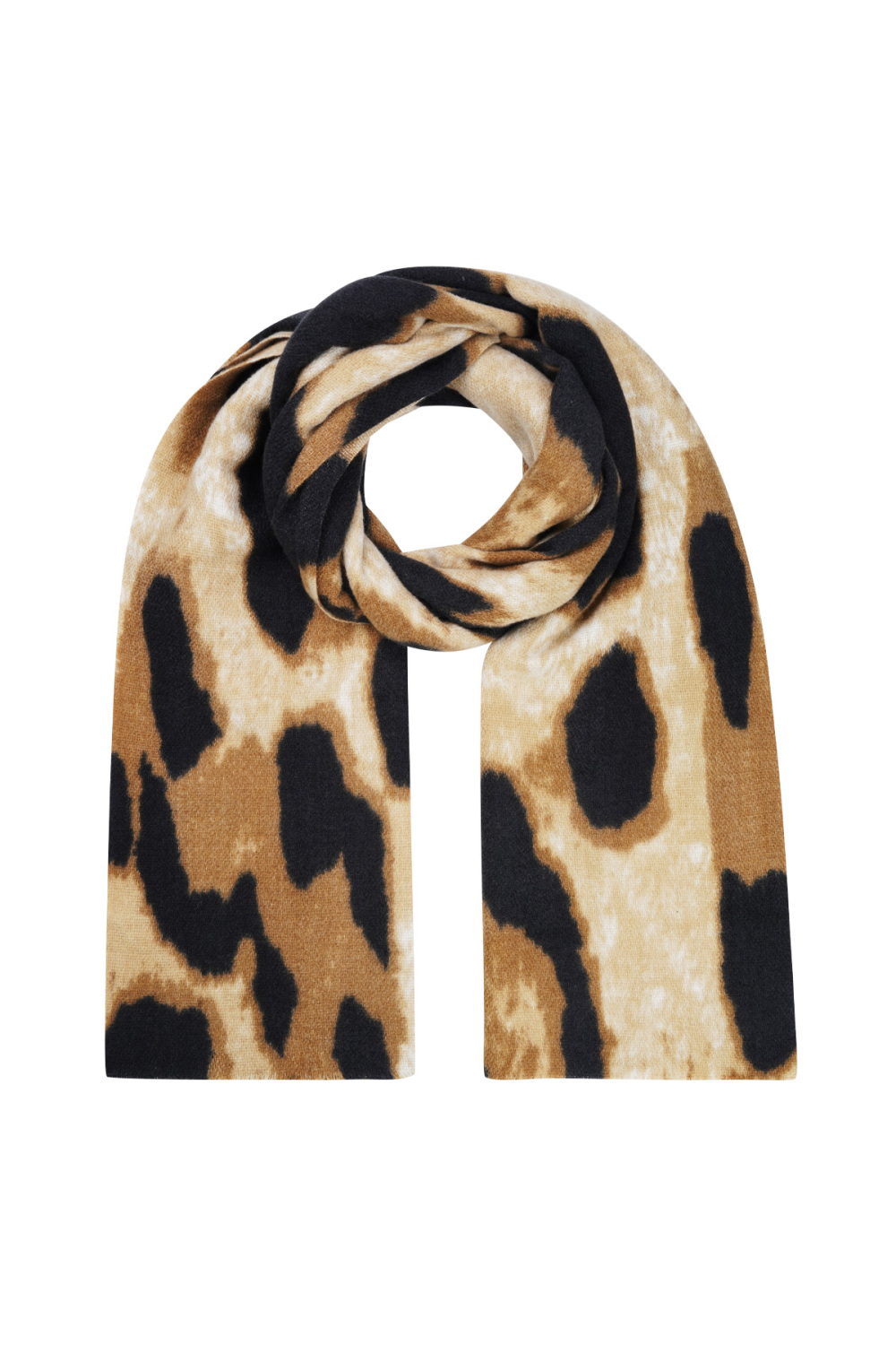 Écharpe Leopard Lover - Marron