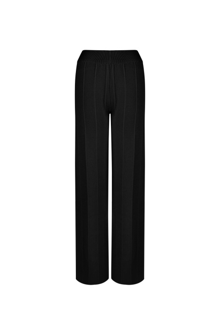 Viscose Femme Pantalon Large Confortable Couleur Unie 2