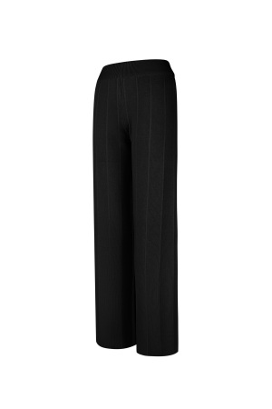 Viscose Femme Pantalon Large Confortable Couleur Unie h5 Image7