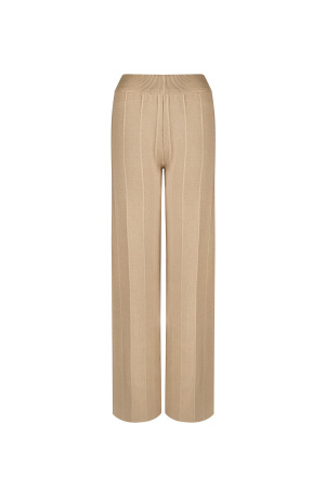 Viscose Femme Pantalon Large Confortable Couleur Unie h5 
