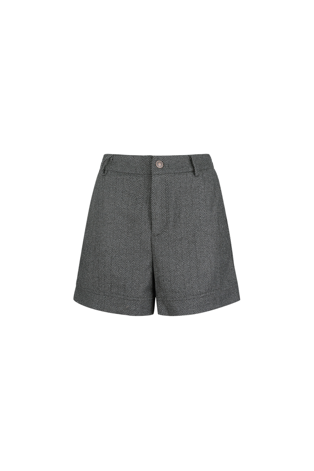 Shorts Haut De Gamme Femme En Polyester Coupe Structurée 