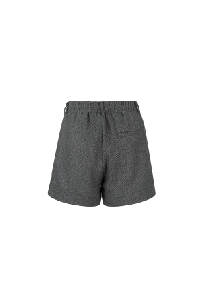 Shorts Haut De Gamme Femme En Polyester Coupe Structurée h5 Image10