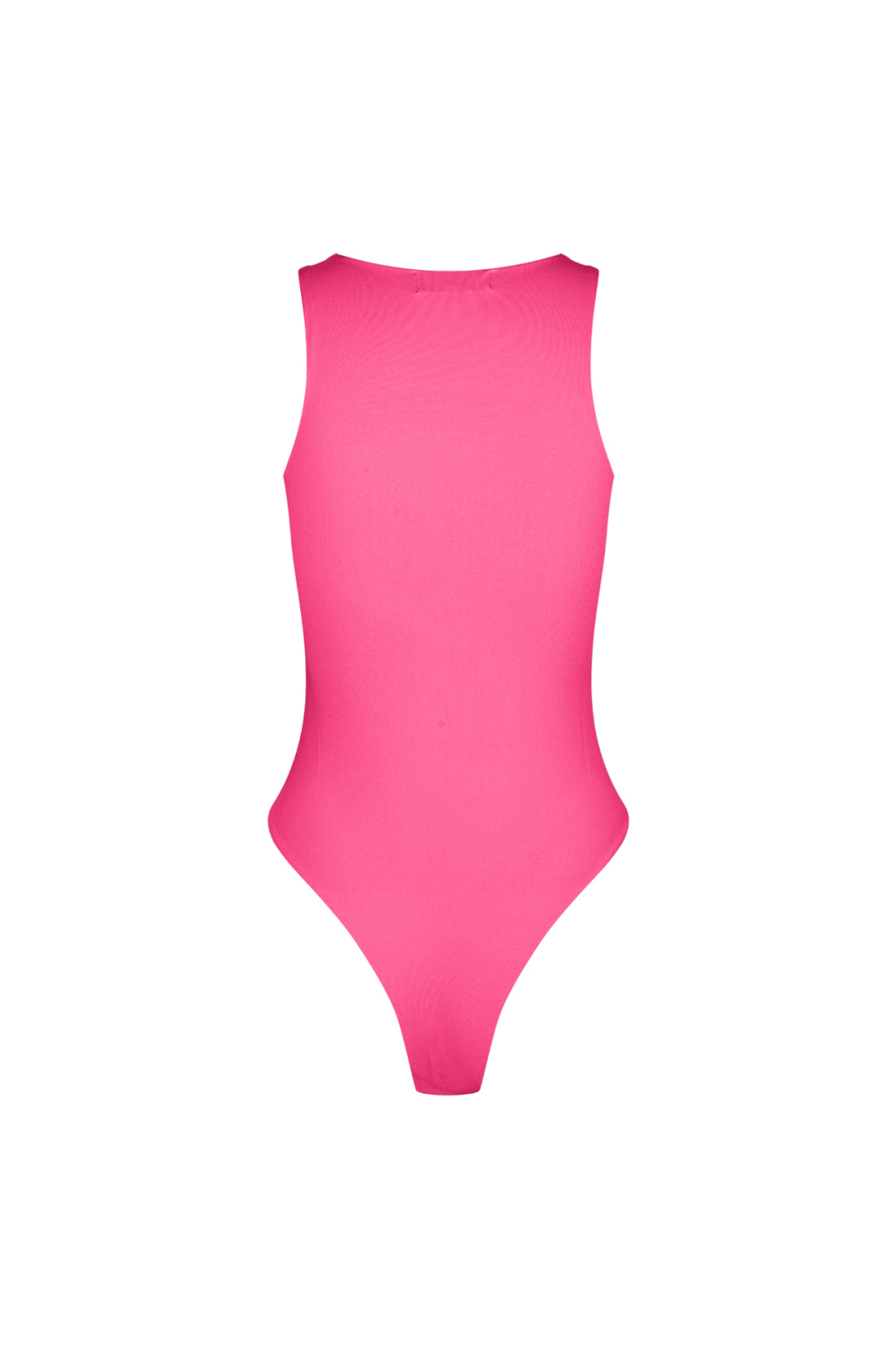Polyester Femme Body Sans Manches Col Montant Form-Fitting Image2