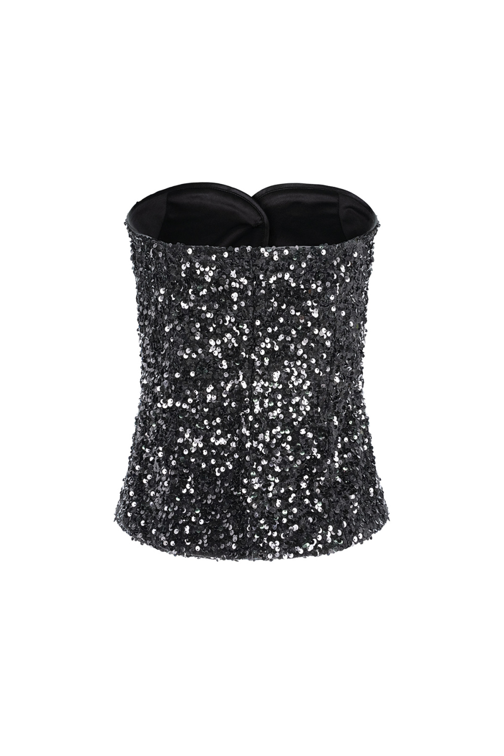 Top Sans Manches En Polyester Pour Femme Avec Paillettes Image12