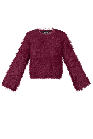 Pull En Fourrure Synthétique Femme Coupe Courte Texture Douce h5 