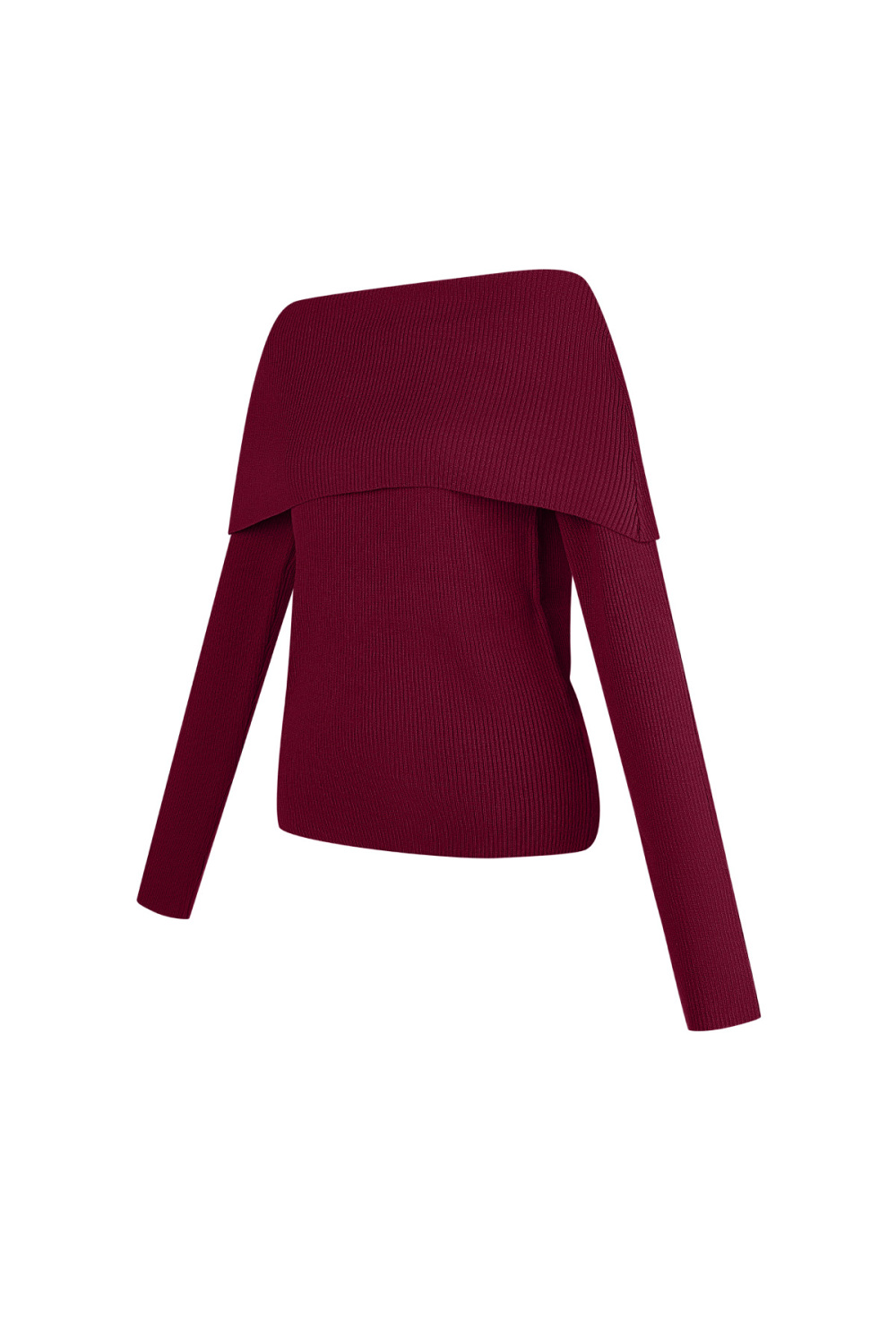 Pull En Viscose Femme Design Épaules Dénudées Confort Ajustement Image2