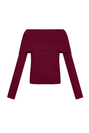 Pull En Viscose Femme Design Épaules Dénudées Confort Ajustement h5 