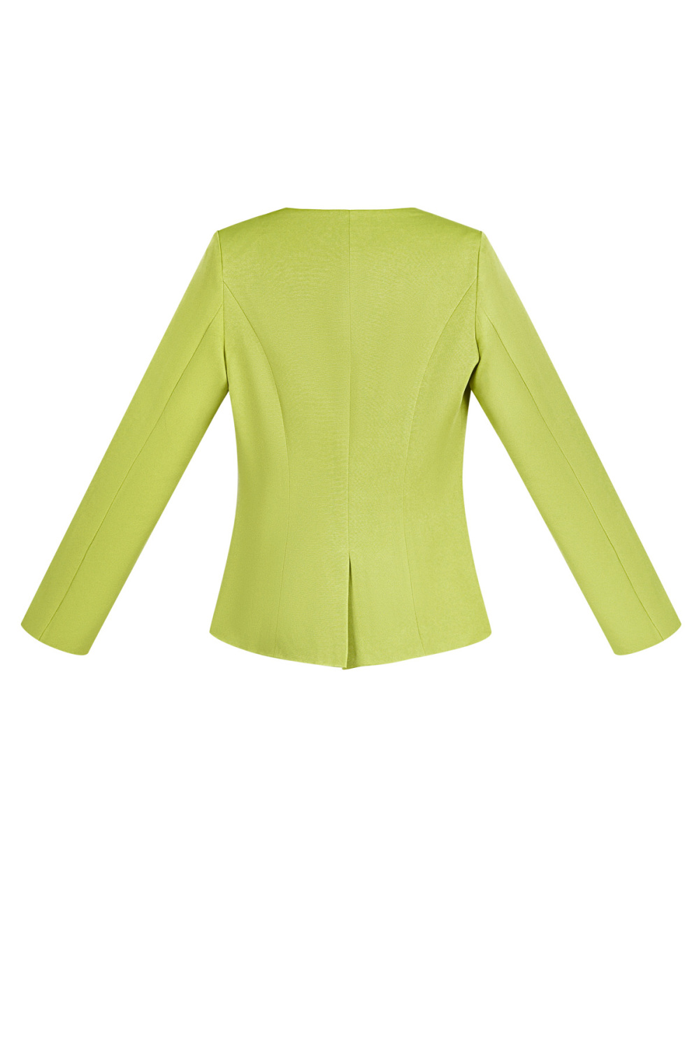 Blazer Femme Polyester Col Carré Coupe Cintrée Image3