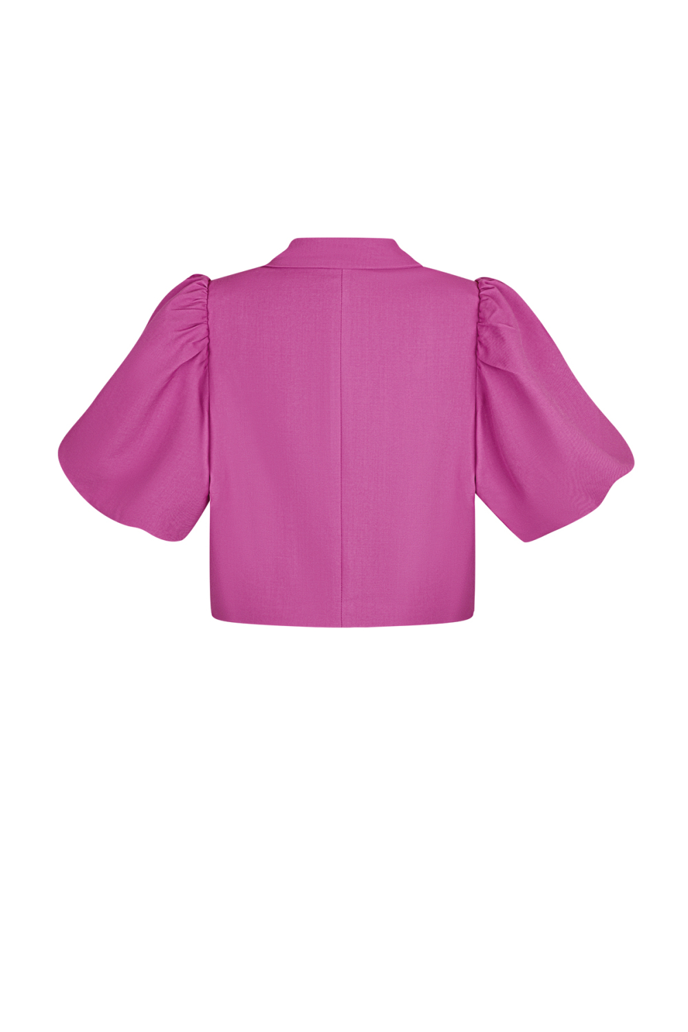Ensemble De Costume Femme En Polyester Manches Ballon Veste Courte Image3