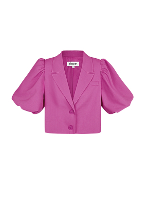 Ensemble De Costume Femme En Polyester Manches Ballon Veste Courte h5 