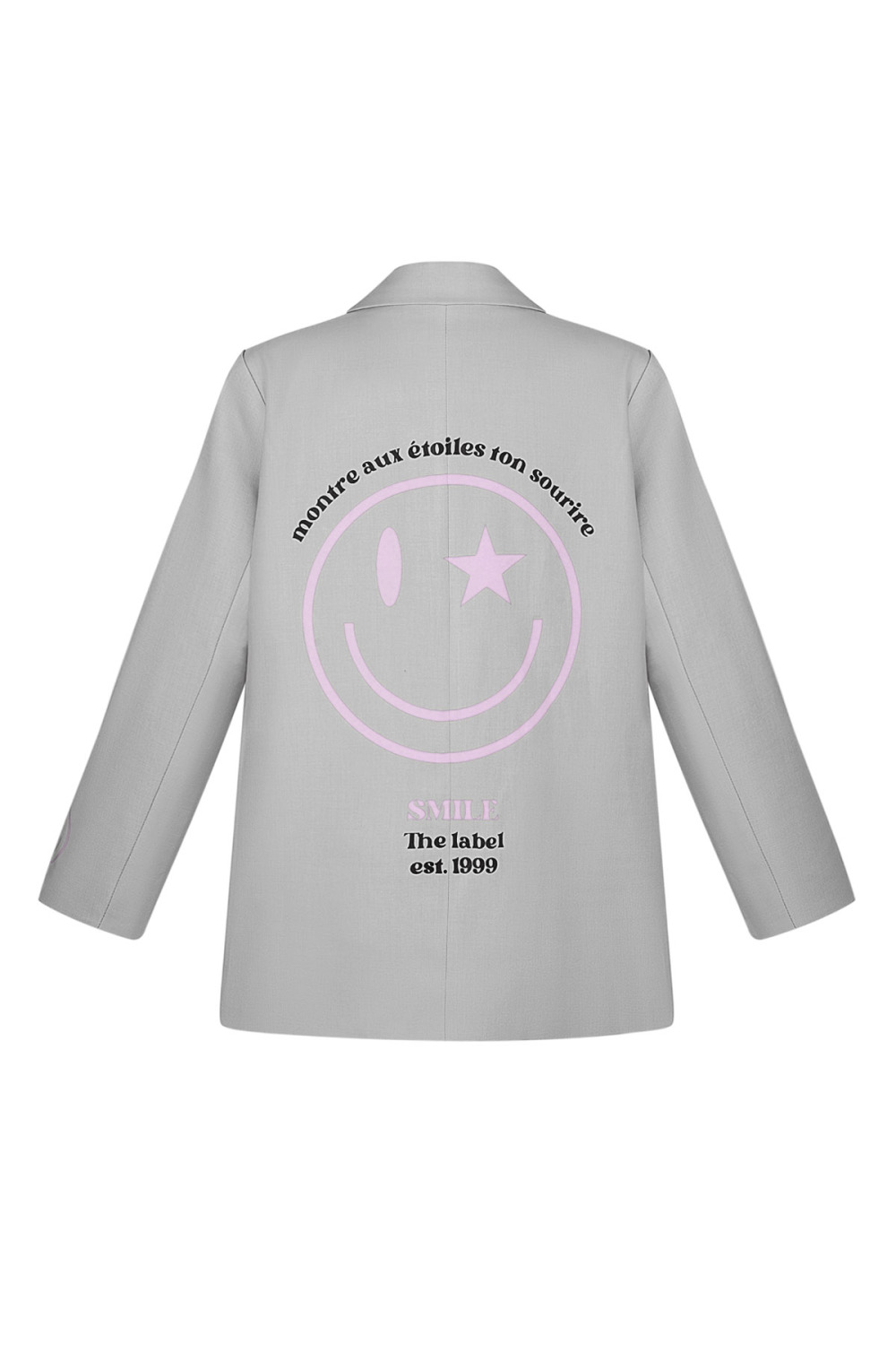 Blazer Femme En Polyester Ensemble Coupe Oversized Avec Logo Brodé Image10